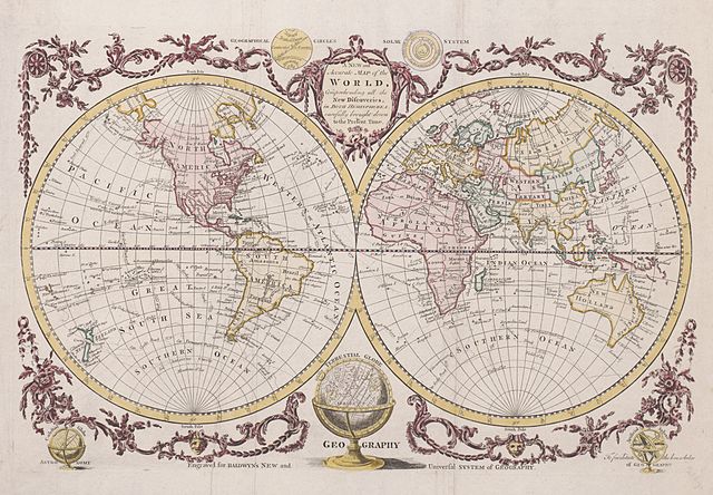 ye olde map of the world